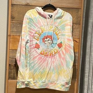 Men’s tie-dye Grateful Dead hoodie - Men’s large